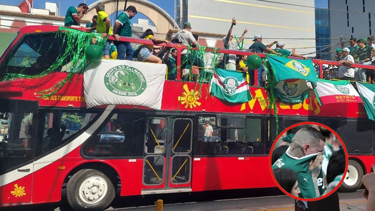 Murió un hincha del Palmeiras en la previa de la final de la Copa Libertadores con Flamengo