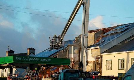 Explotó una estación de servicio en Irlanda.