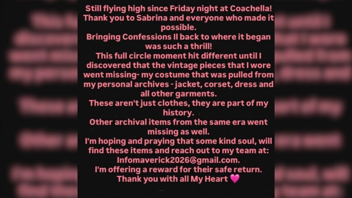 A través de Instagram, Madonna ofreció una recompensa para recuperar el corsé y el vestido que utilizó hace 20 años. A través de Instagram, Madonna ofreció una recompensa para recuperar el corsé y el vestido que utilizó hace 20 años.