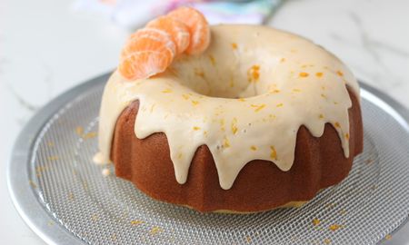 Bizcochuelo de mandarina para disfrutar a la hora de la merienda. Bizcochuelo de mandarina para disfrutar a la hora de la merienda.