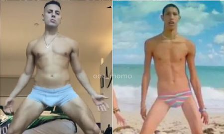 Coscu perdió una apuesta con Bizarrap y tuvo que grabarse bailando en calzoncillos Coscu perdió una apuesta con Bizarrap y tuvo que grabarse bailando en calzoncillos