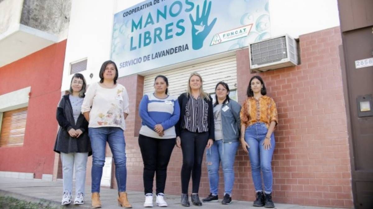 La cooperativa Manos Libres está conformada por diez integrantes. 