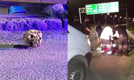 A la izquierda, el cráneo encontrado en el barrio Mariano Comas. A la derecha, el hallazgo del hombre asesiando en la Circunvalación A la izquierda, el cráneo encontrado en el barrio Mariano Comas. A la derecha, el hallazgo del hombre asesiando en la Circunvalación