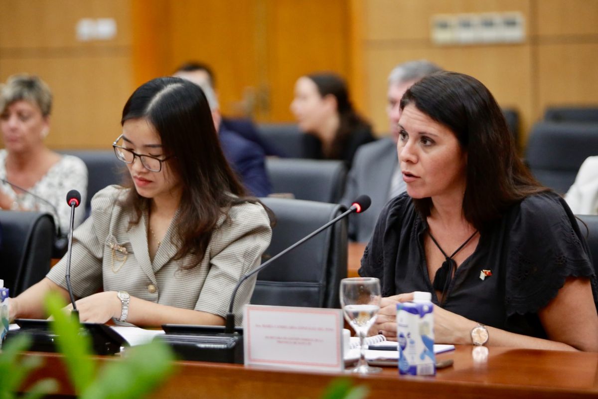 María Candelaria González del Pino, secretaria de Gestión Federal de la provincia de Santa Fe