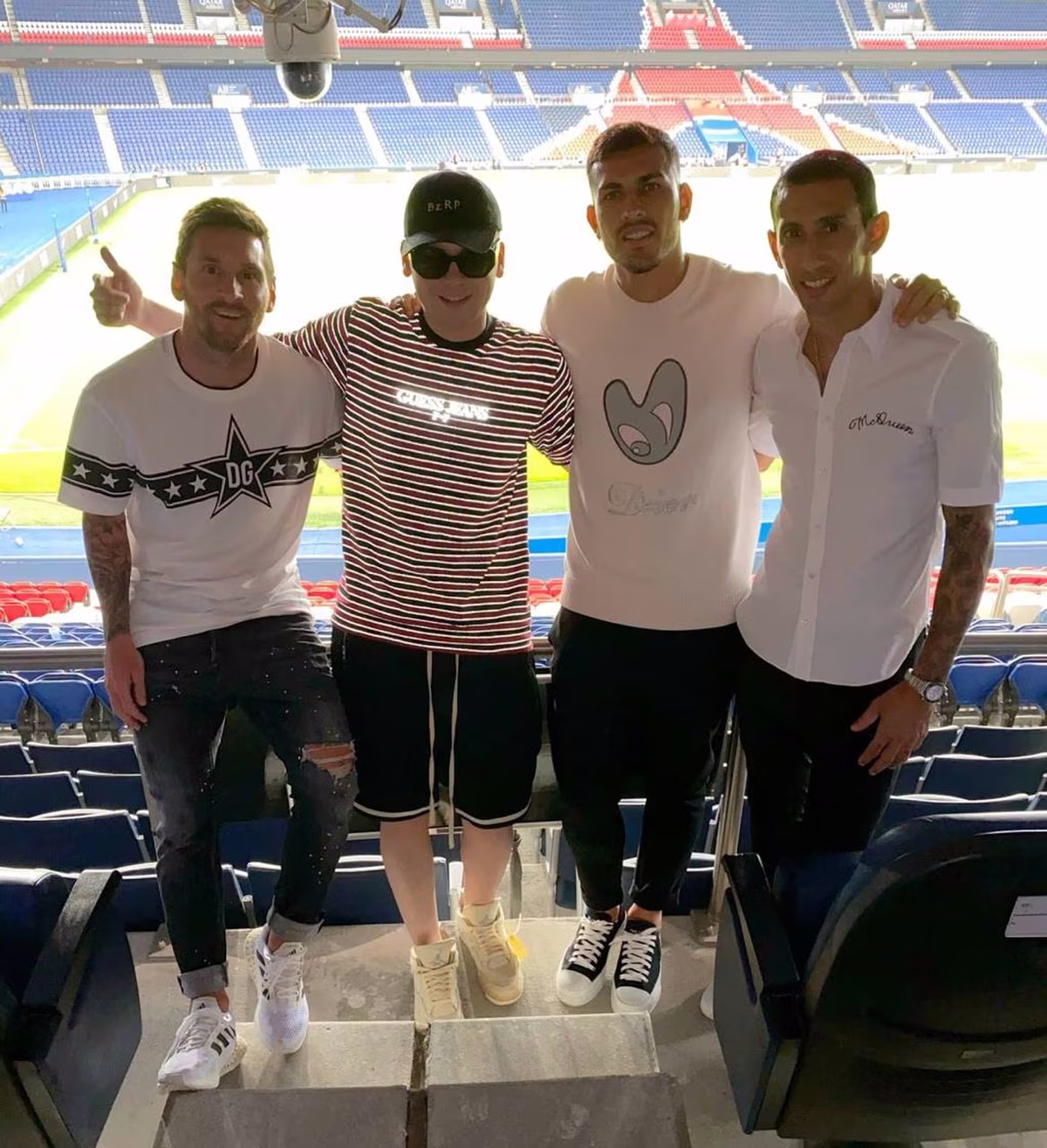 Bizarrap es un gran admirador de Lionel Messi y la Selección Argentina.