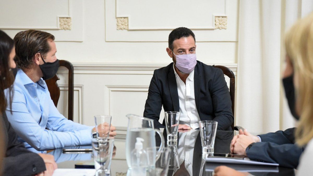El ministro Sukerman destacó que la reunión fue "a agenda abierta".