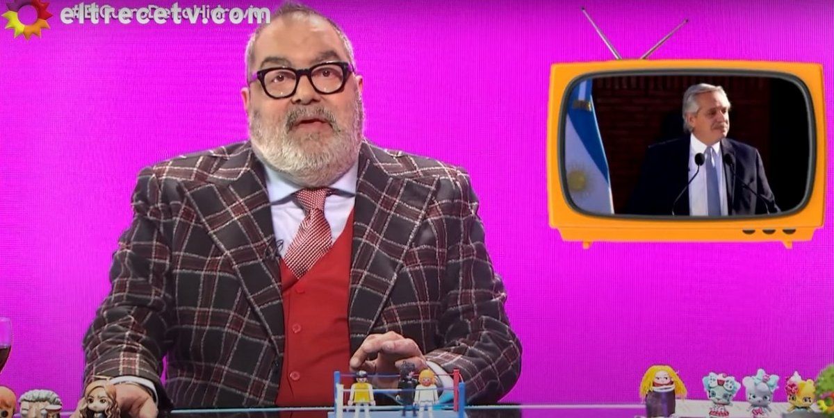 Jorge Lanata contra Alberto Fernández.