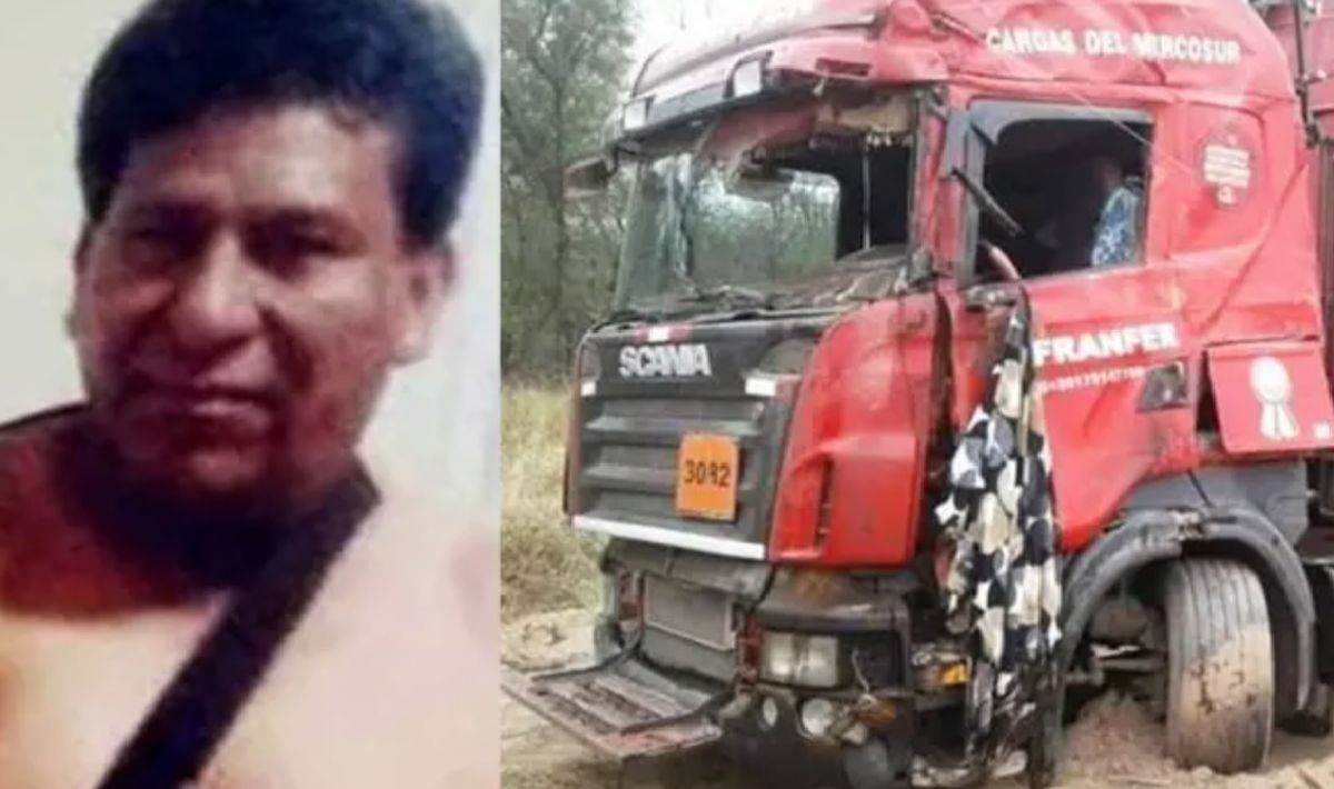 Un camionero boliviano se accidentó en Chaco