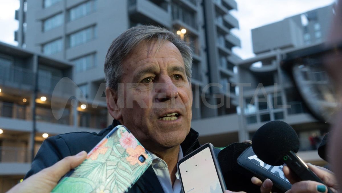 El intendente de Santa Fe estuvo presente en el acto que encabezó el presidente Alberto Fernández en el Parque Federal.