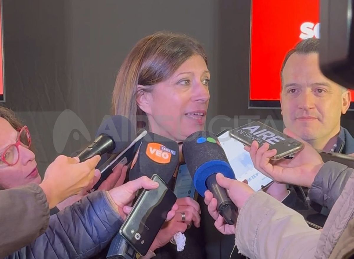 Clara García participó de la presentación de autoridades del Partido Socialista en La Capital.