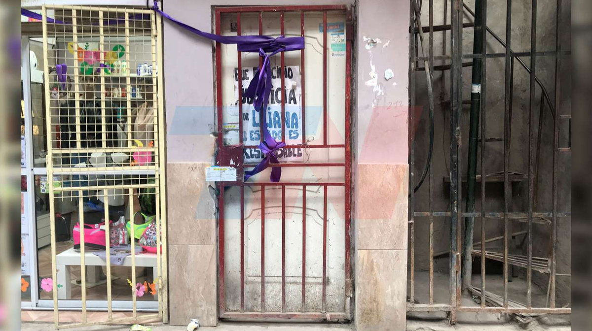 La casa donde se cometi&oacute; el femicidio.