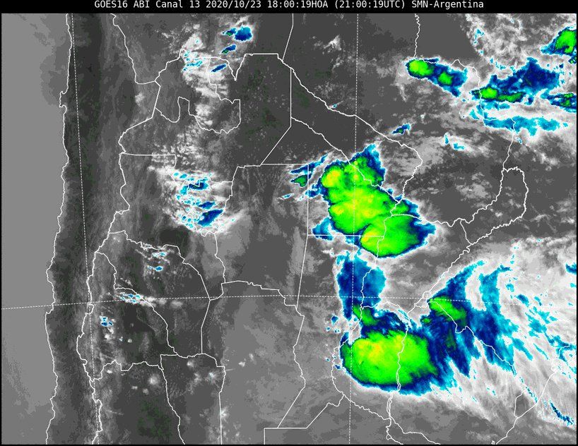 El fin de semana estará marcado por la probabilidad de lluvias y tormentas en la región, alternadas con mejoramientos temporarios hasta el domingo.