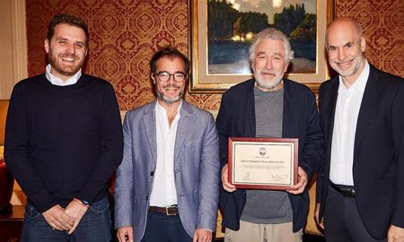 Es un orgullo haberlo tenido en Buenos Aires filmando junto a grandes colegas argentinos, dijo Rodríguez Larreta. Es un orgullo haberlo tenido en Buenos Aires filmando junto a grandes colegas argentinos, dijo Rodríguez Larreta.