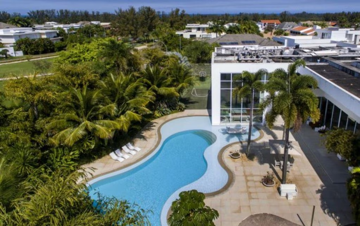 La mansión de Xuxa se encuentra a la venta. Foto: Gentileza: Clarín