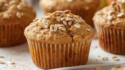 Muffins de avena y naranja sin azúcar: la receta saludable que resolvés en minutos para la merienda