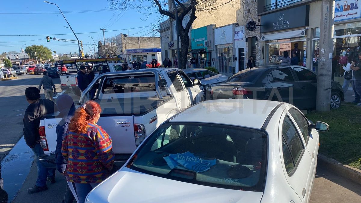 El hecho ocurrió este viernes alrededor de las 16 en la intersección de Aristóbulo del Valle y Llerena.