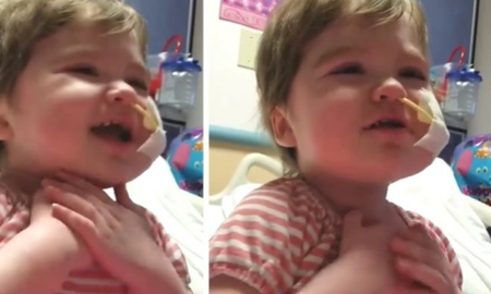 Canta en el hospital donde ha permanecido ingresada más de 400 días y emociona al mundo