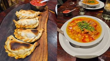 Una persona fue a comer a Doña Salta, pidió 4 empanadas de carne y 2 locros: cuánto gastó
