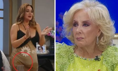El detalle que expuso a Belén Francese en plena cena con Mirtha Legrand. El detalle que expuso a Belén Francese en plena cena con Mirtha Legrand.