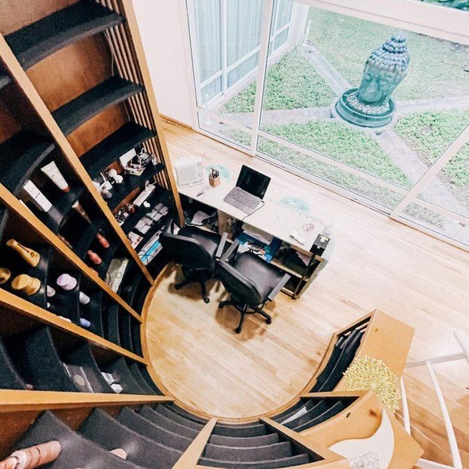 Los detalles del hogar de Tévez.