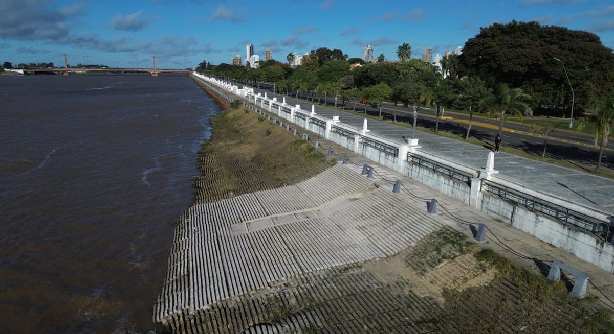 El Gobierno de la Provincia de Santa Fe realiza tareas para mitigar el riesgo hídrico.&nbsp;