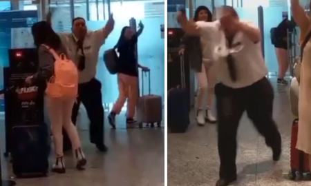 Un empleado de un aeropuerto gritó el gol de Argentina frente a Polonia y se hizo viral Un empleado de un aeropuerto gritó el gol de Argentina frente a Polonia y se hizo viral
