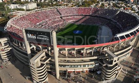 El estadio Monumental. El estadio Monumental.