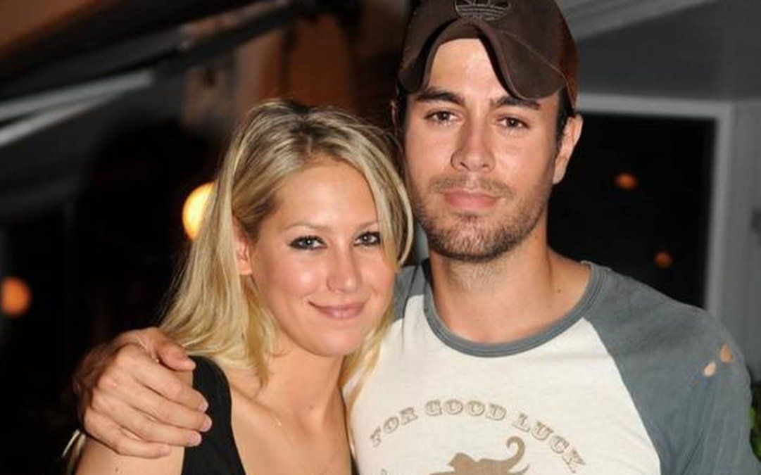 Enrique Iglesias y Anna Kournikova