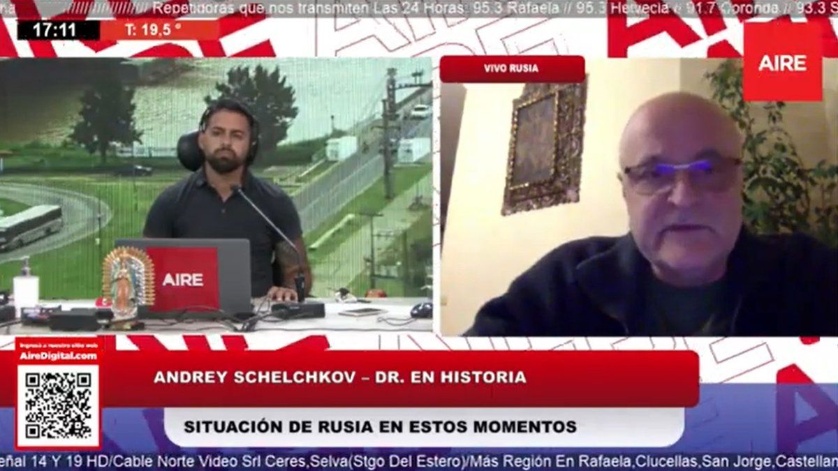 Andrey Schelchkov investigador titular del Instituto de Historia Universal de la Academia de Ciencias de Rusia.