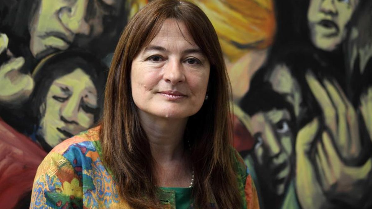 La ministra de las Mujeres, Pol&iacute;ticas de G&eacute;nero y Diversidad Sexual de la provincia de Buenos Aires, Estela D&iacute;az
