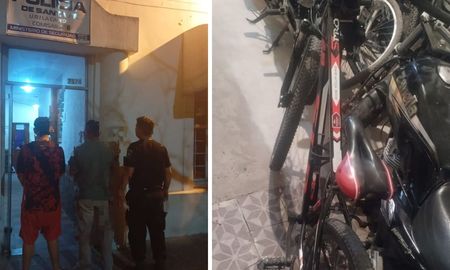 Por el robo, se secuestró una bicicleta, una motocicleta y dos personas fueron aprehendidas. Por el robo, se secuestró una bicicleta, una motocicleta y dos personas fueron aprehendidas.
