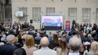 Emotivo homenaje a Miguel Lifschitz en Rosario a cuatro años de su muerte