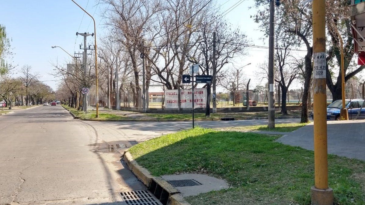 Candioti y avenida Galicia. La zona donde ocurrió el asalto.&nbsp;