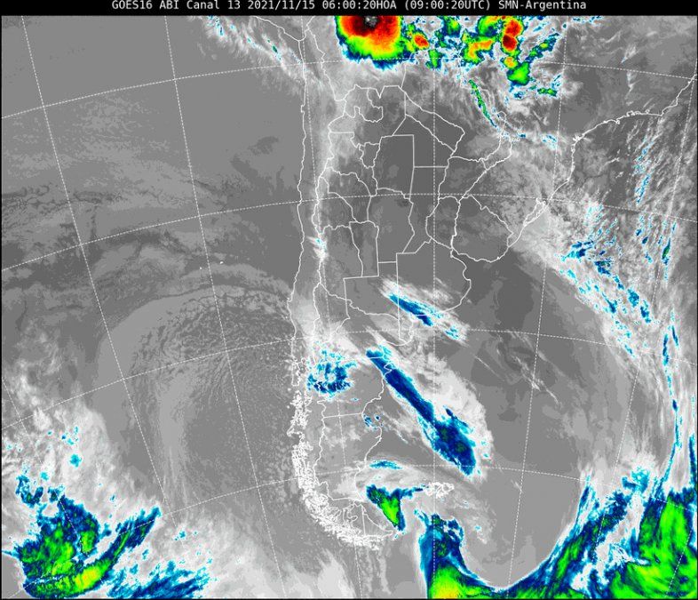 Imagen satelital.