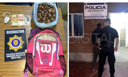 Monte Vera: detuvieron a un joven por el robo de nueces Monte Vera: detuvieron a un joven por el robo de nueces