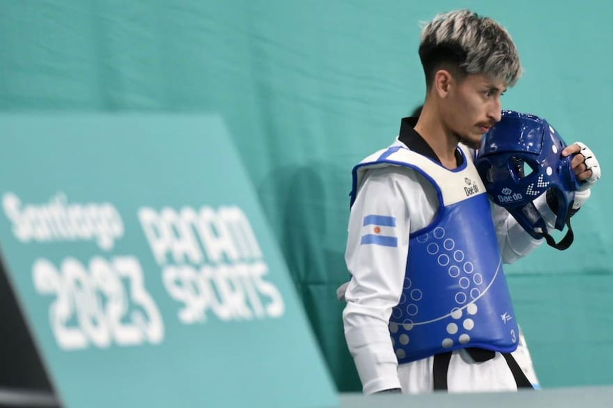 Lucas Guzm&aacute;n perdi&oacute; y qued&oacute; afuera en taekwondo.