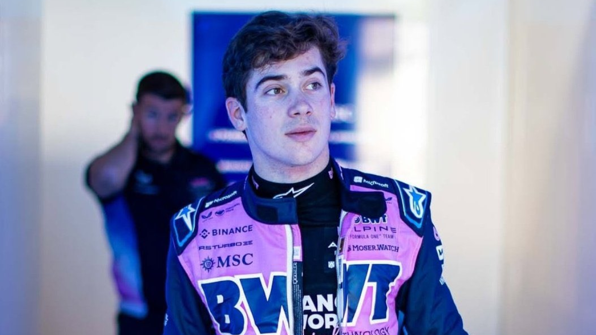 Franco Colapinto mostró cómo es una vuelta del GP de Mónaco en el simulador.