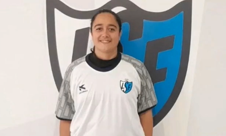 Alejandra Haas, exjugadora de fútbol, profesora de Educación Física y actual coordinadora del fútbol femenino del Club Las Flores II.