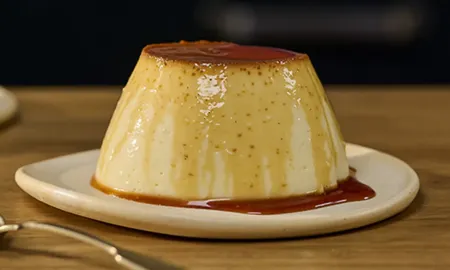 Flan de leche condensada. Flan de leche condensada.