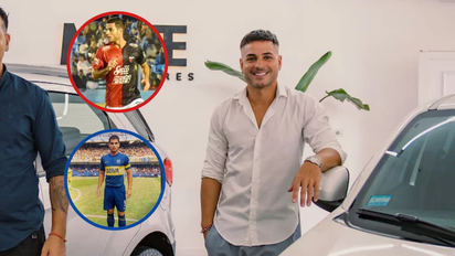 Nació en Santa Fe, jugó en Colón y Boca con Riquelme y ahora vende autos: la historia poco conocida