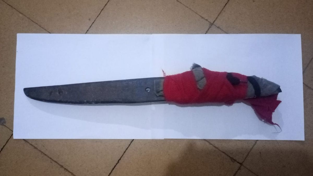 El arma incautada era de fabricación casera y quedó secuestrada como evidencia.