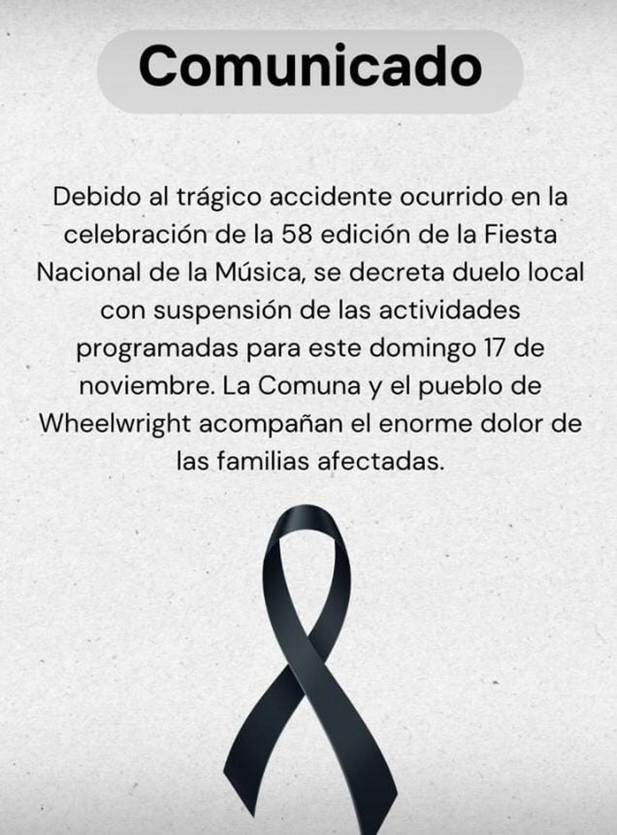 El comunicado de la comuna. El comunicado de la comuna.