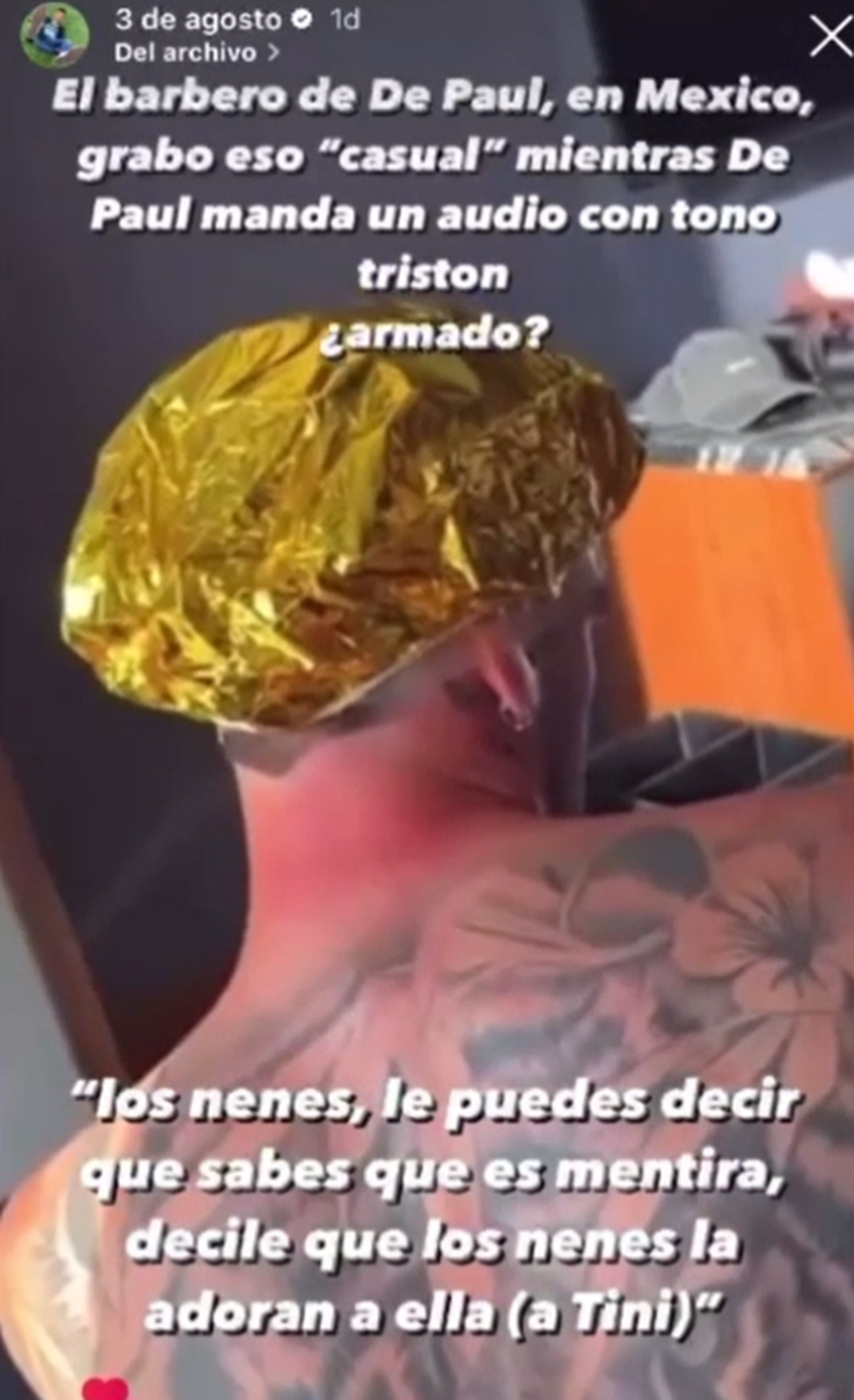 Rodrigo de Paul habló de Tini Stoessel tras su separación. Rodrigo de Paul habló de Tini Stoessel tras su separación.