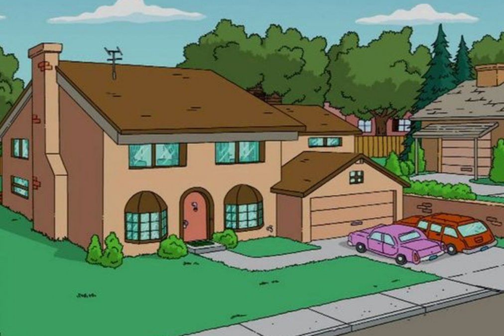 Google Maps encontró la casa de  Los Simpson y el resultado impactó a los fans