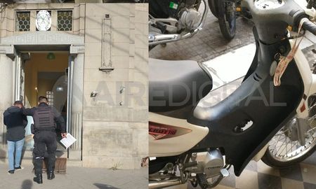 M.A. de 31 años fue interceptado por los policías en un chequeo de rutina y cuando consultaron por la procedencia de la moto al sistema cóndor, arrojó como resultado un pedido de secuestro por robo del 21 de abril del 2021 M.A. de 31 años fue interceptado por los policías en un chequeo de rutina y cuando consultaron por la procedencia de la moto al sistema cóndor, arrojó como resultado un pedido de secuestro por robo del 21 de abril del 2021
