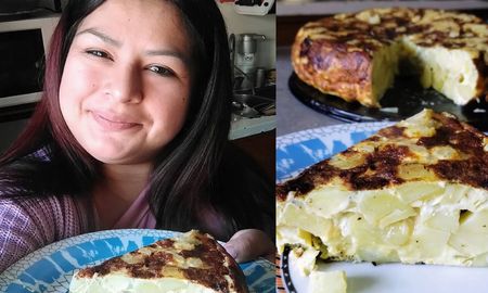 Tortilla de papas, by Elba Rodríguez. Tortilla de papas, by Elba Rodríguez.