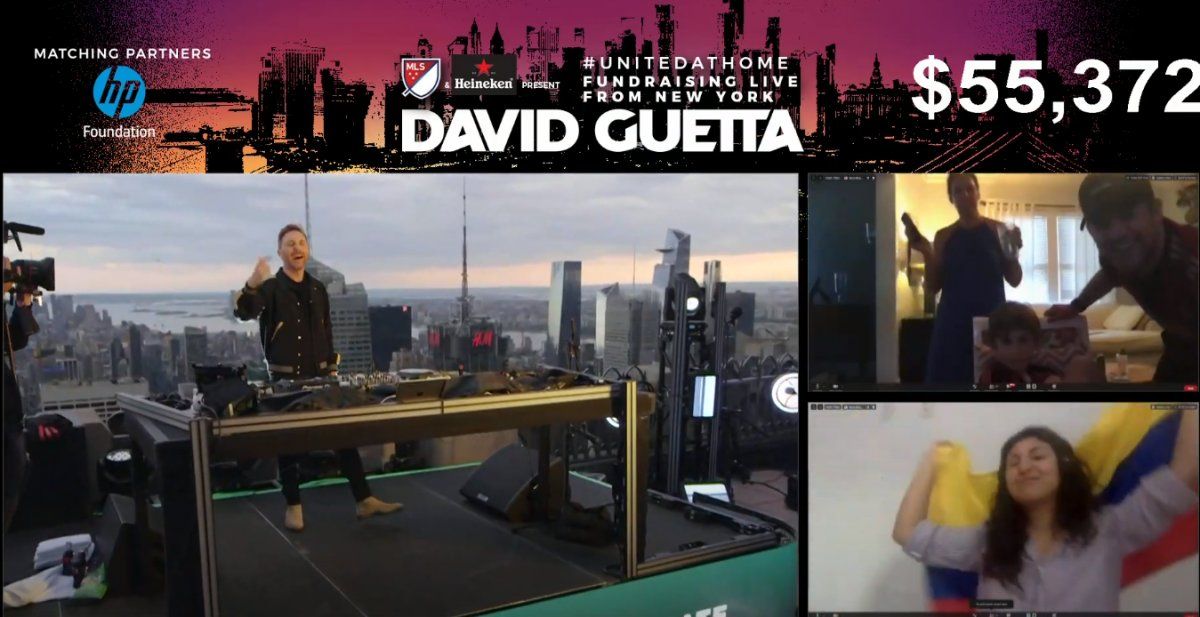 David Guetta en vivo desde New York