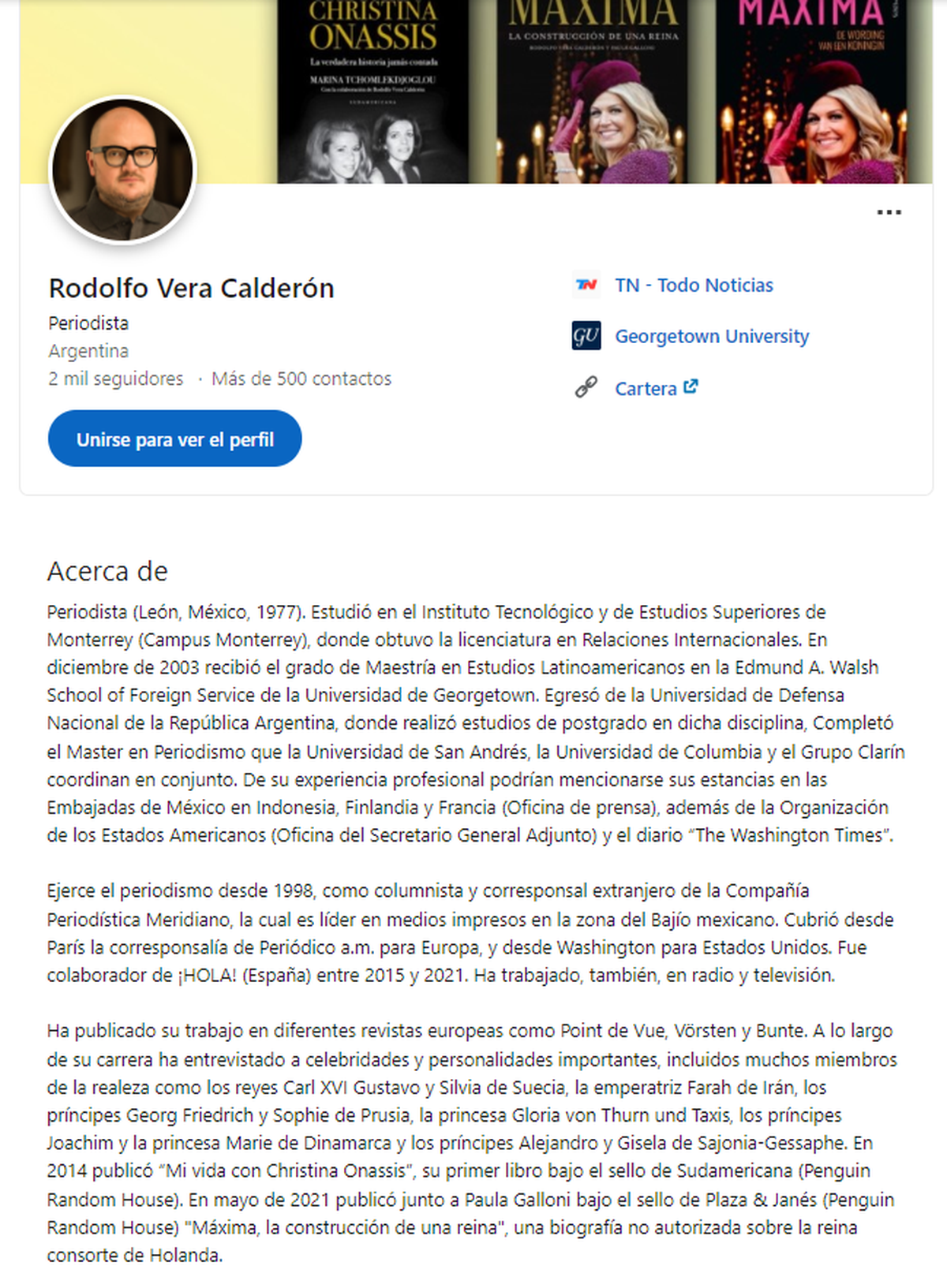 Rodolfo Vera Calderón estudio numerosas carreras profesionales antes de entrar en MasterChef. Rodolfo Vera Calderón estudio numerosas carreras profesionales antes de entrar en MasterChef.
