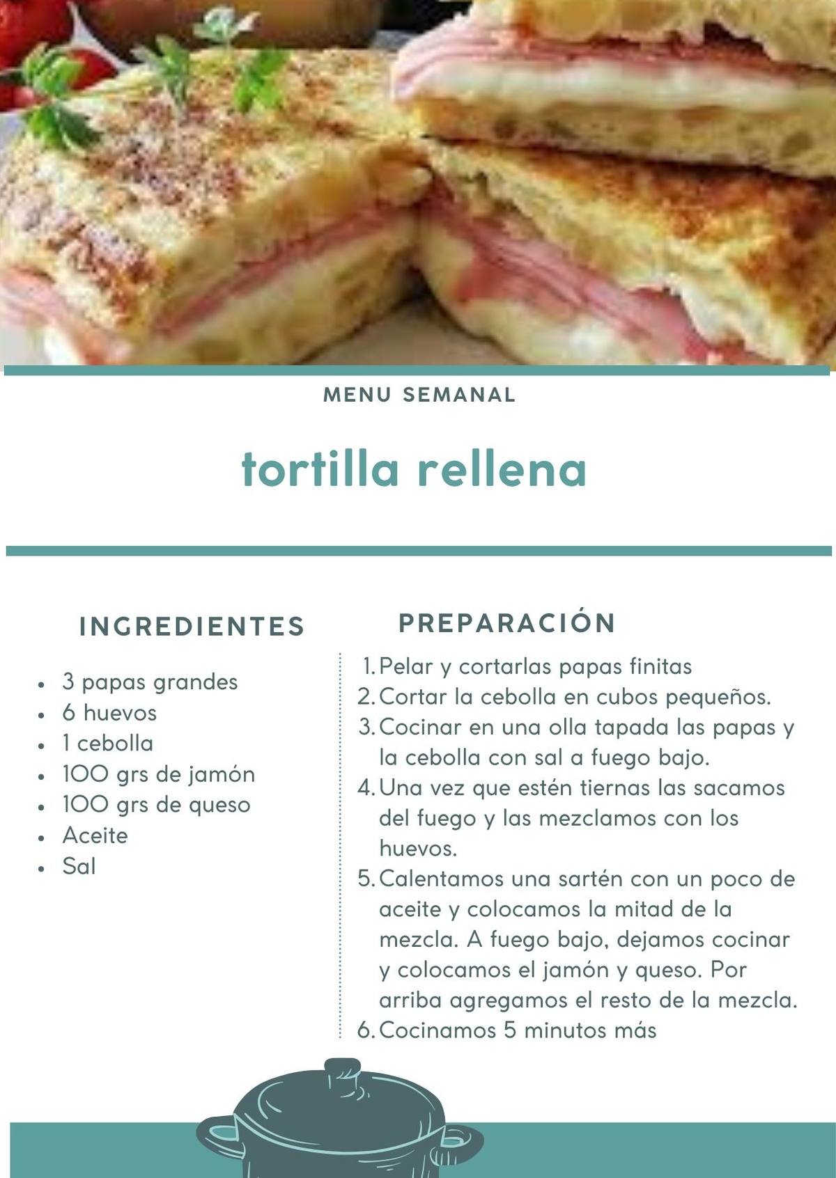 La tortilla de papas rellena es un plato delicioso y fácil de hacer en casa con ingredientes que seguramente tenés. La tortilla de papas rellena es un plato delicioso y fácil de hacer en casa con ingredientes que seguramente tenés.