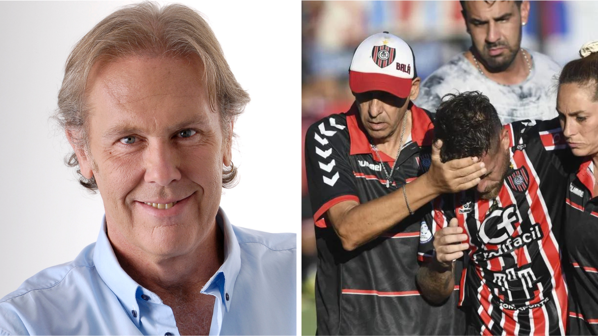 Gonzalo Bonadeo habló de la violencia en el fútbol y apuntó a los barras.